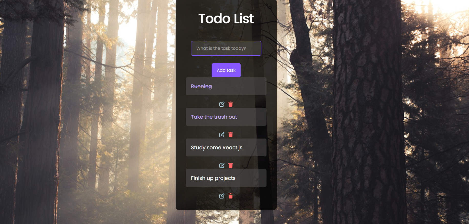 ToDo list